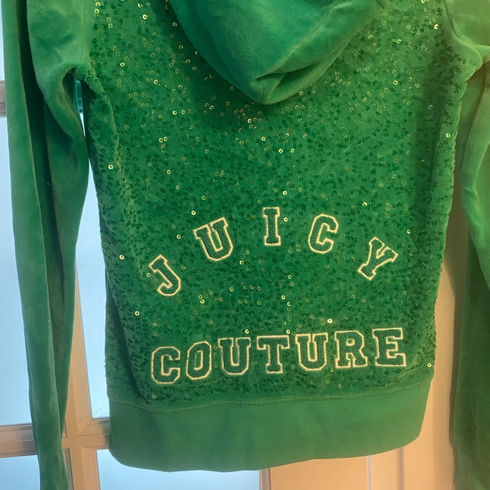 Juicy Couture original zip up jacket with hood